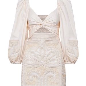 Johanna Ortiz Barú Tropical Mantra Mini-Dress